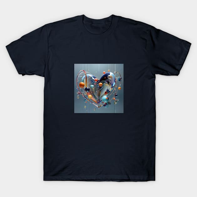 Scene with glass heart T-Shirt by bogfl